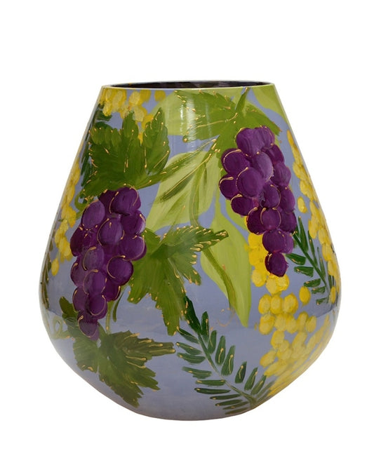 Handbemalte Glasvase S