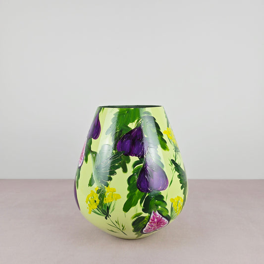 Handbemalte Glasvase S