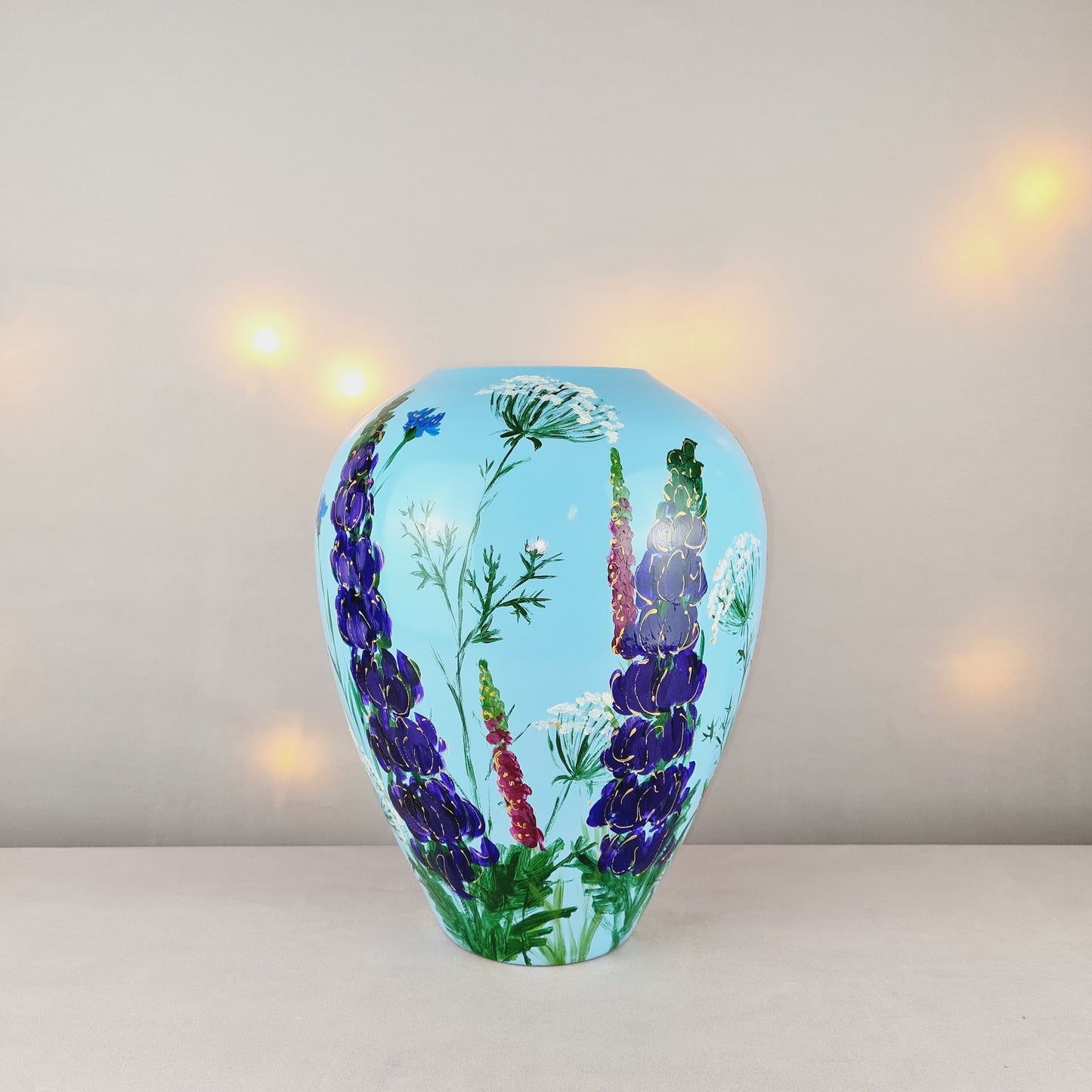 Handbemalte Glasvase M