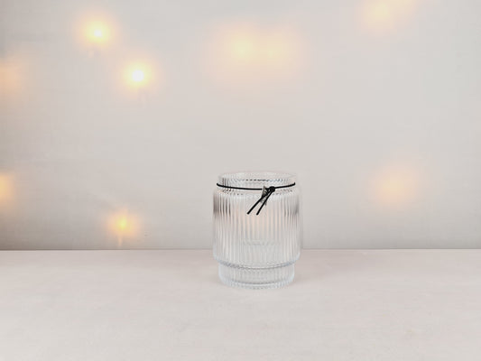 ERNST Glasvase gerippt