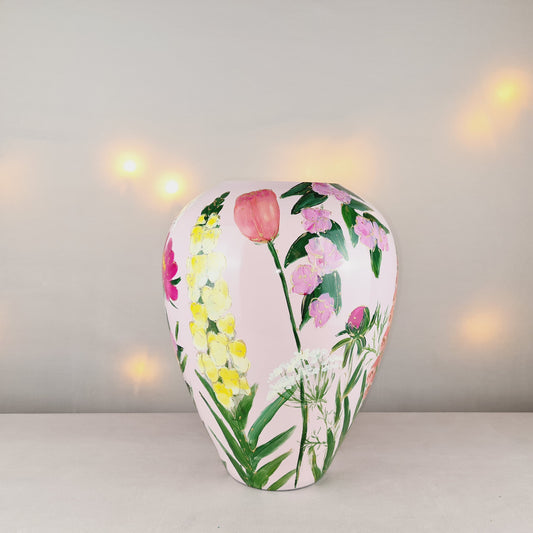 Handbemalte Glasvase M